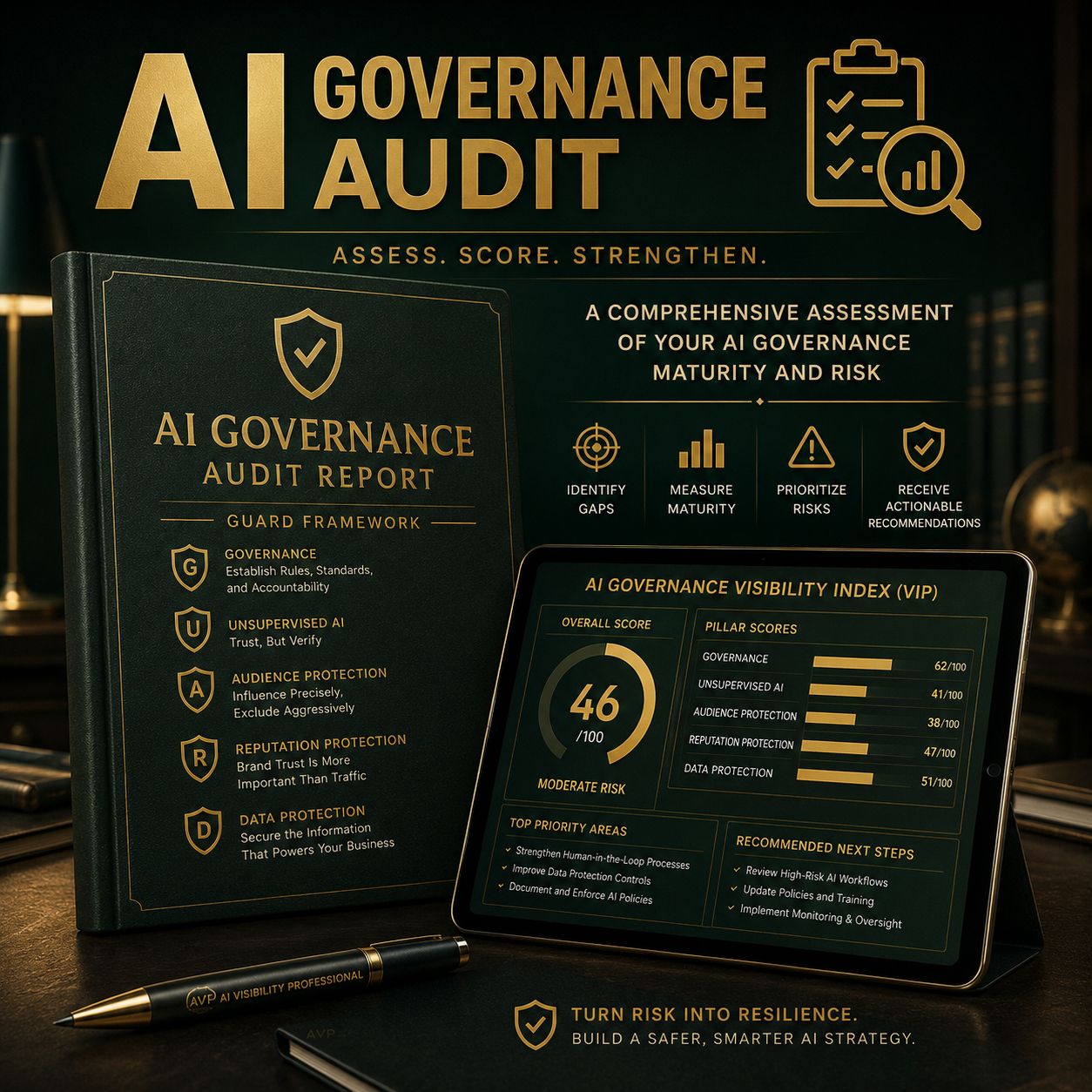 AI Governance Audit by AI Visibility Professional