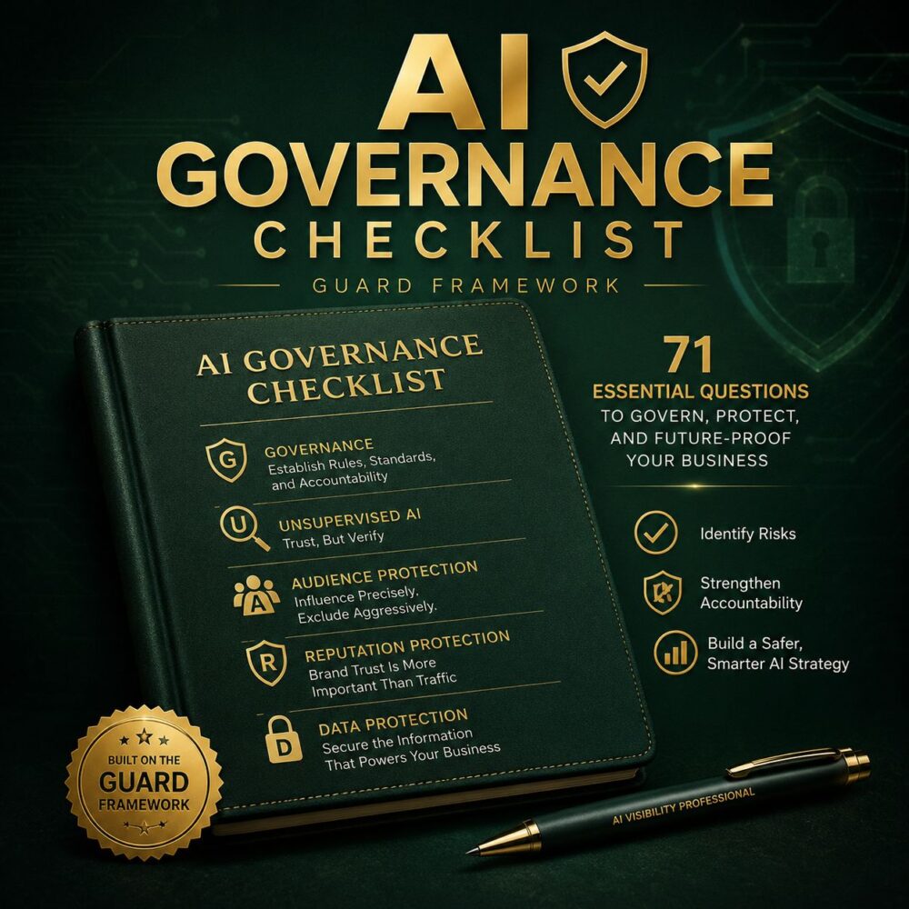 AI Governance Checklist by AI Visibility Professional