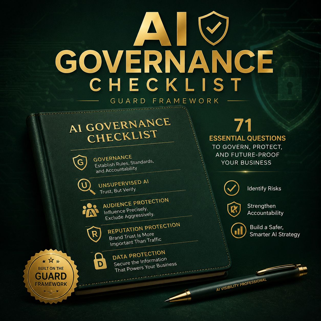 AI Governance Checklist by AI Visibility Professional