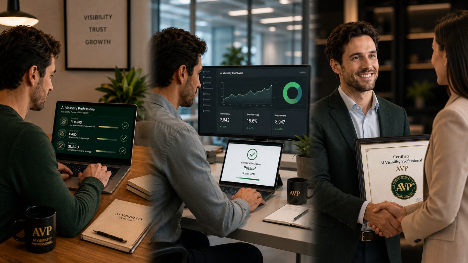 A Marketing Expert Earns his Certified AI Visibility Professional (AVP) Certificate.