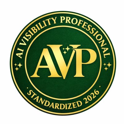 Ai Visibility Professional Coin White Background